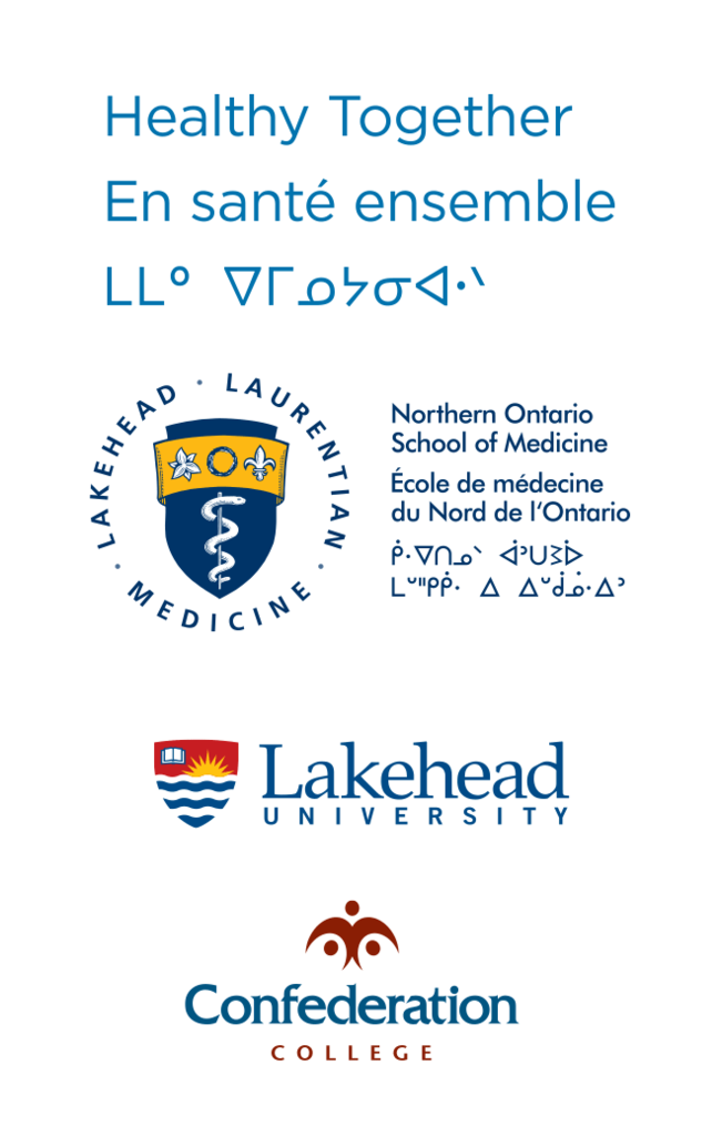 Academic Partners - NOSM, Lakehead University, Confederation College