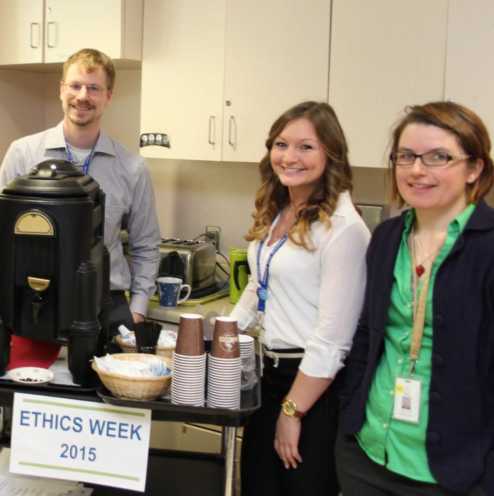 Group shot of TBRHSC employees for Ethics Week