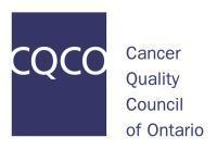 Cancer Quality Council of Ontario