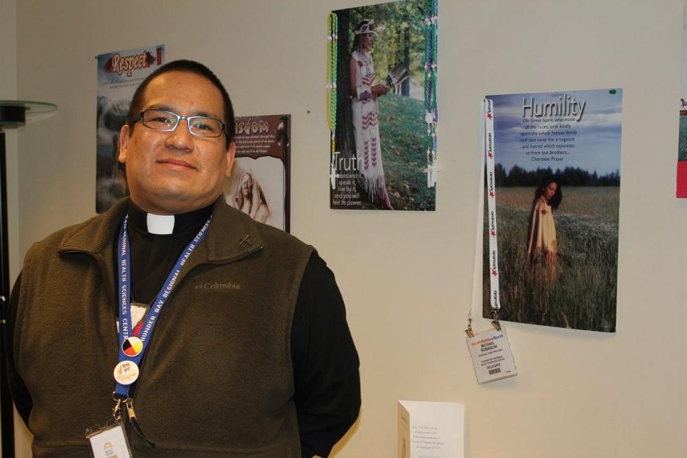 Michael Robinson, Spiritual Care Provider at Thunder Bay Regional Health Sciences Centre,