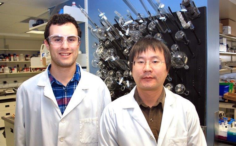 Daniel Tesolin and Dr. Shusheng Wang