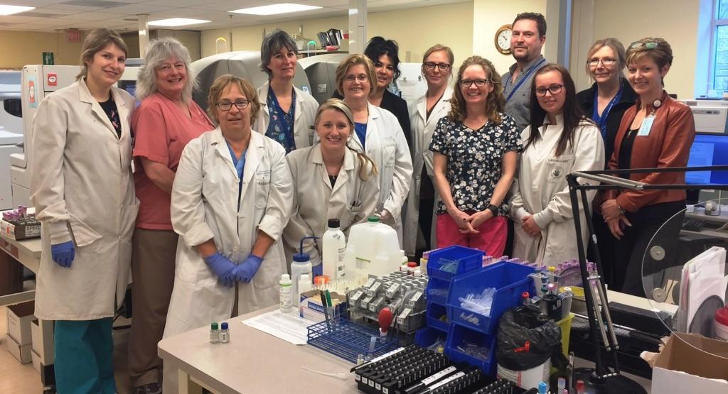 TBRHSC's Clinical Lab Team