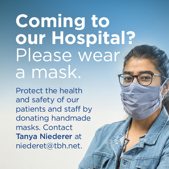 Please wear a mask at our Hospital.