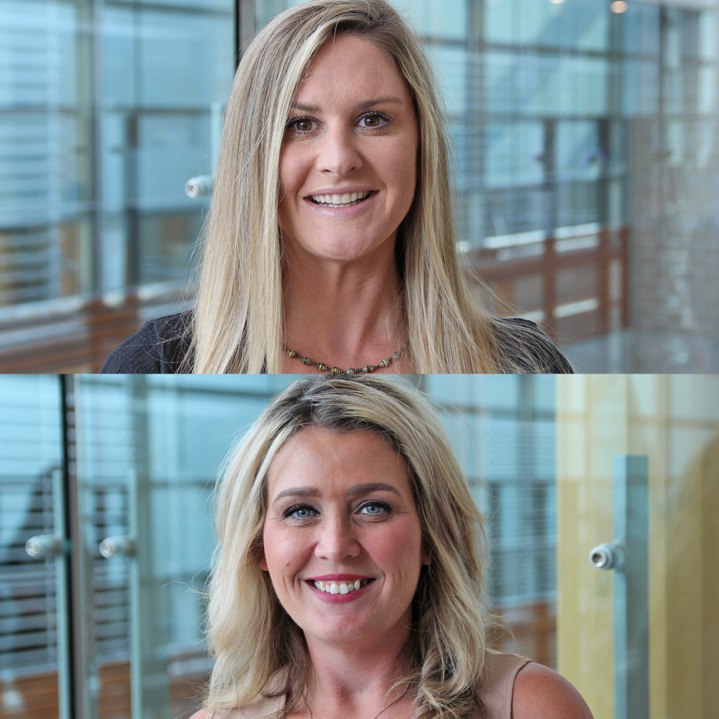 Meet key members of our Patient and Family Centred Care team — Patient Advocates, Victoria and Terah.