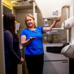 The Ontario Breast Screening Program (OBSP) recommends that most eligible women, Two-Spirit, trans, and non-binary people ages 40 to 74 get a mammogram every two years.