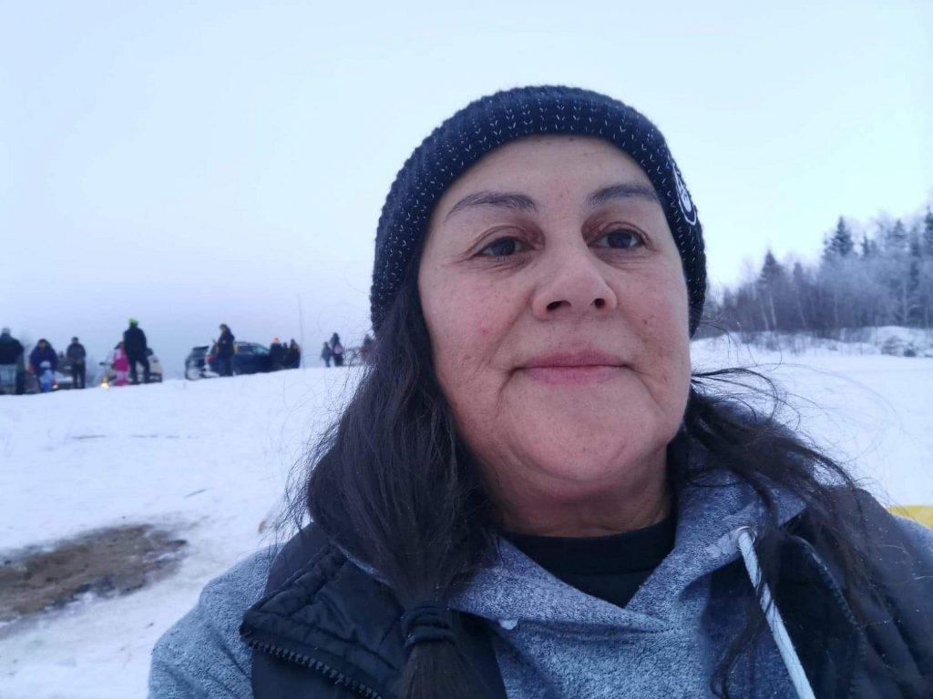 Connie Gray-McKay, former Chief of Mishkeegogamang First Nation and a breast cancer survivor.