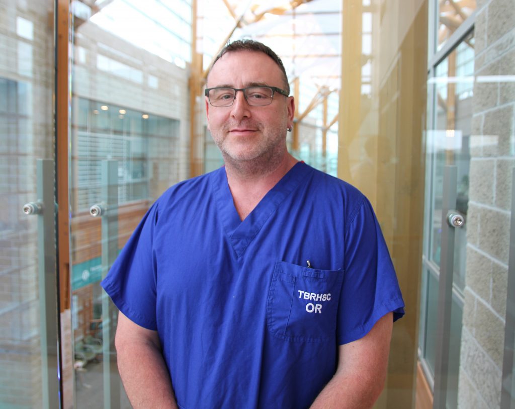 Ron Garon, Manager of Perioperative Services at Thunder Bay Regional Health Sciences Centre.
