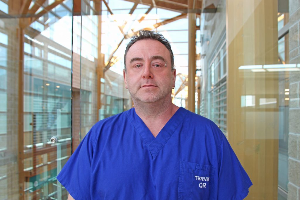 Ron Garon, Manager of Perioperative Services at Thunder Bay Regional Health Sciences Centre.